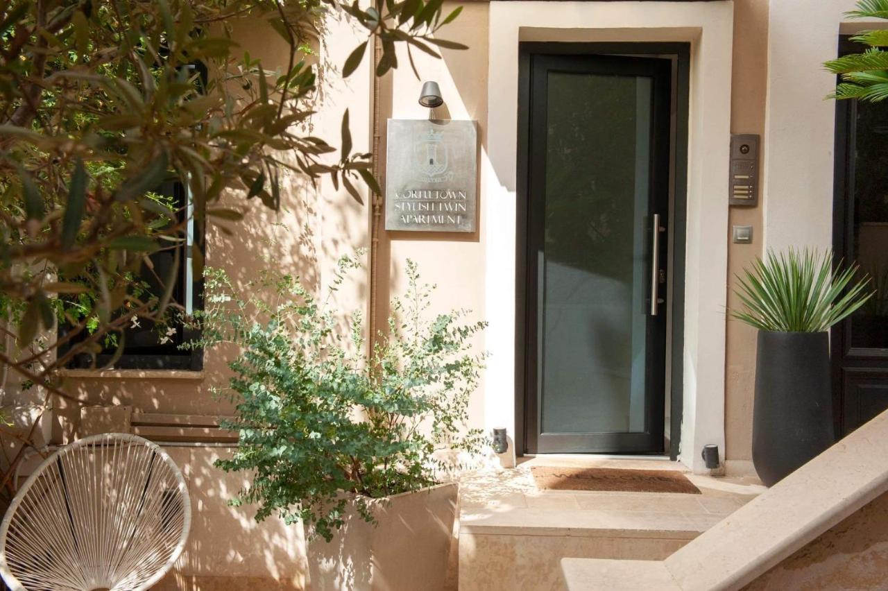 Corfu Town Stylish Twin Apartment Ngoại thất bức ảnh